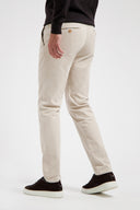 Chino Rib | Beige Wool Look