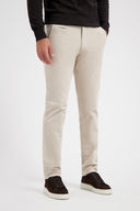 Chino Rib | Beige Wool Look