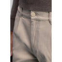 Pleated Chino | Beige