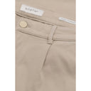 Pleated Chino | Beige