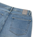 5-Pocket Indigo Denim | Light Bleached Indigo