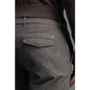Prestige Chino | Grey Herringbone