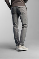 Prestige Chino | Grey Herringbone