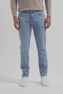 5-Pocket Indigo Denim | Light Bleached Indigo